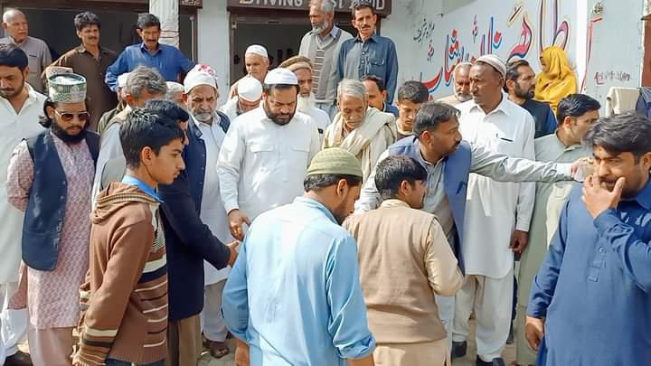 سید اعجاز الحسن شاہ کی گاؤں مراڑہ شریف میں اہلیان گاؤں کی دعوت پر عوام سے ملاقات‎