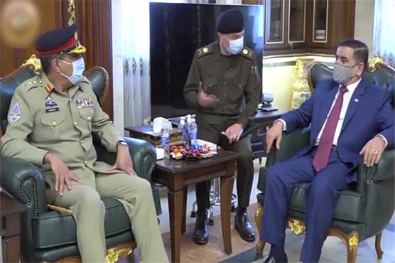 جنرل ندیم رضا کی عراقی وزیر دفاع چیف آف سٹاف اور فضائیہ کے سربراہ سے ملاقاتیں