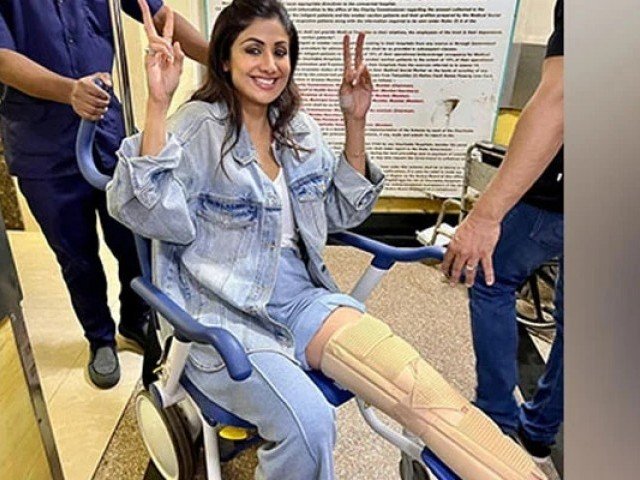 اداکارہ شلپا شیٹی شوٹنگ کے دوران شدید زخمی