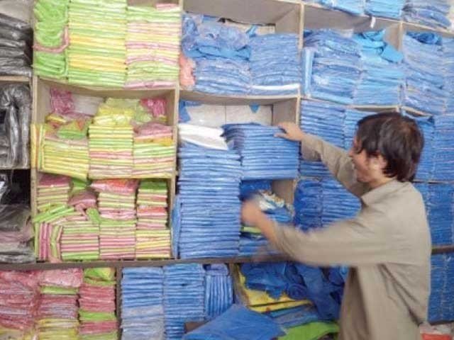 کراچی میں پلاسٹک کی تھیلیوں کی تیاری اور فروخت پر پابندی